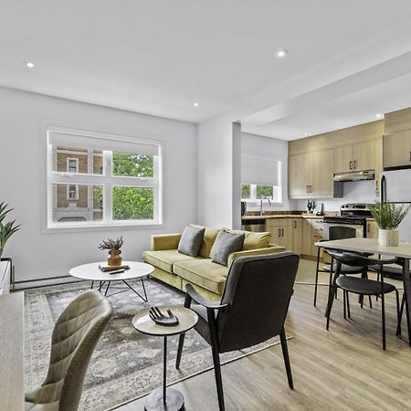 Stylish 2 Bedroom Haven By Jean Talon Market Montréal Eksteriør billede